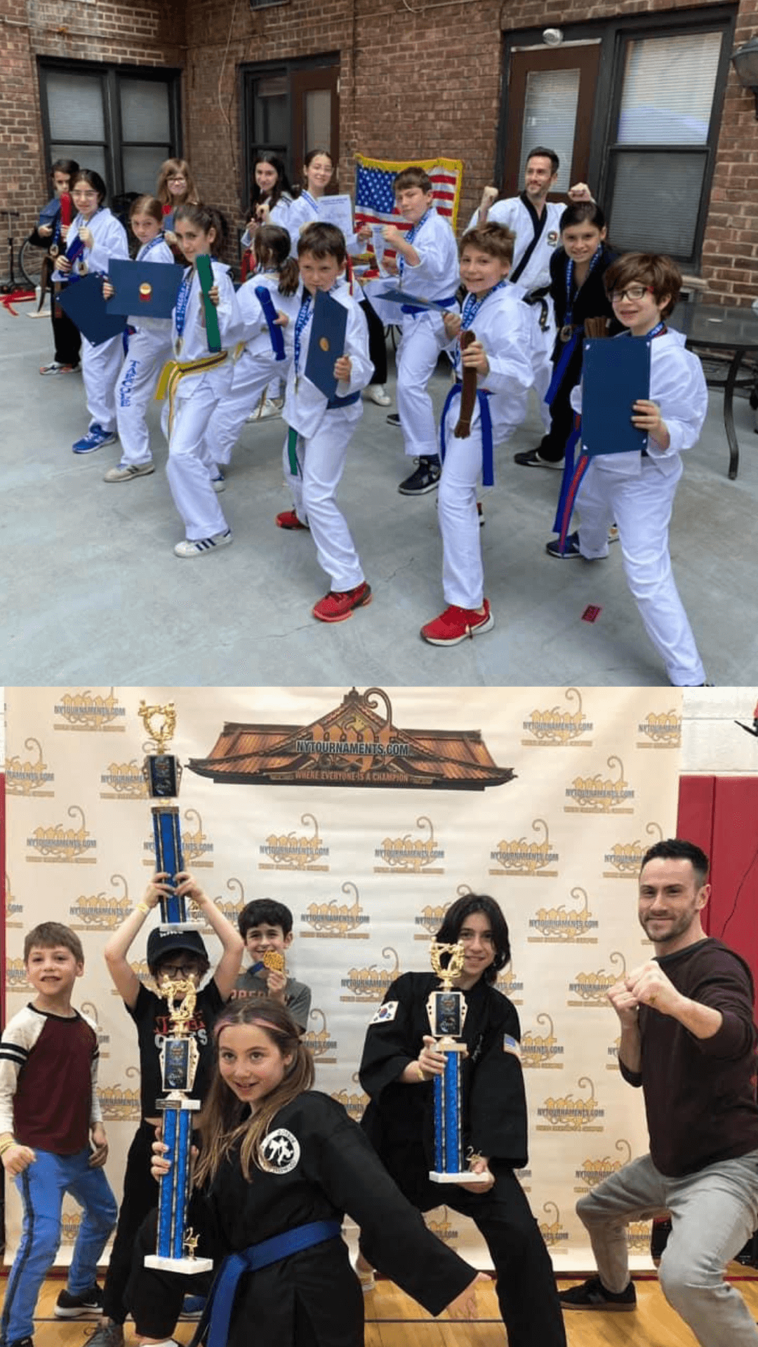 Kids martial arts tournament